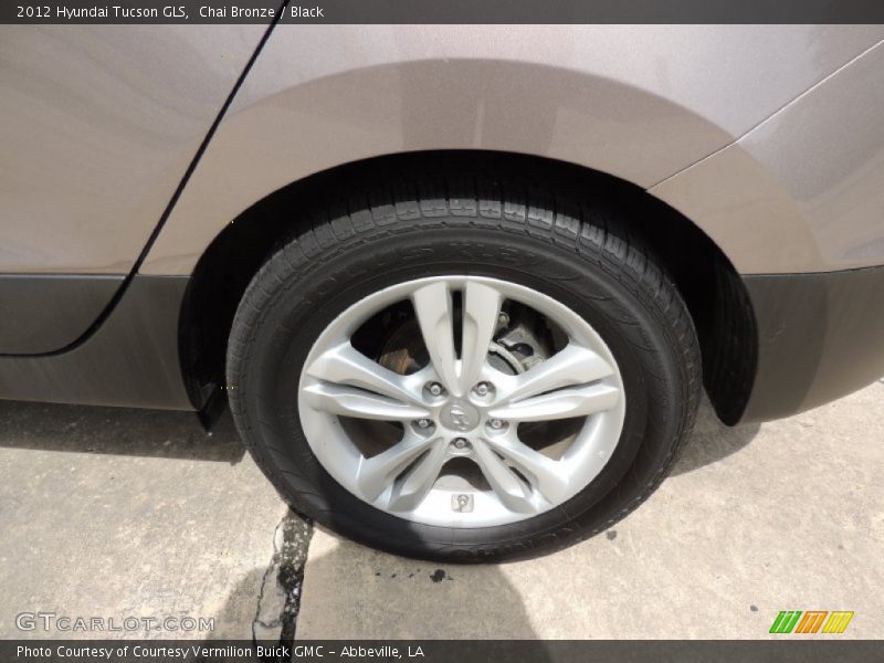 Chai Bronze / Black 2012 Hyundai Tucson GLS