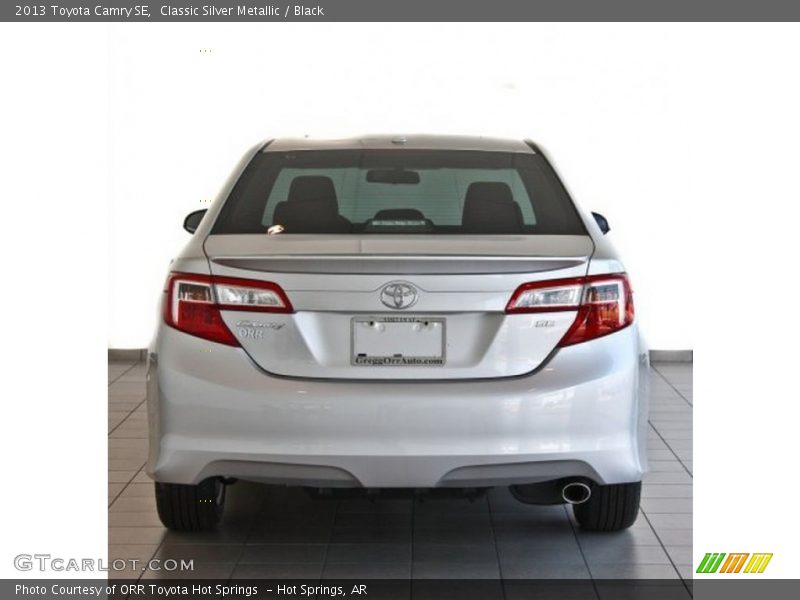 Classic Silver Metallic / Black 2013 Toyota Camry SE