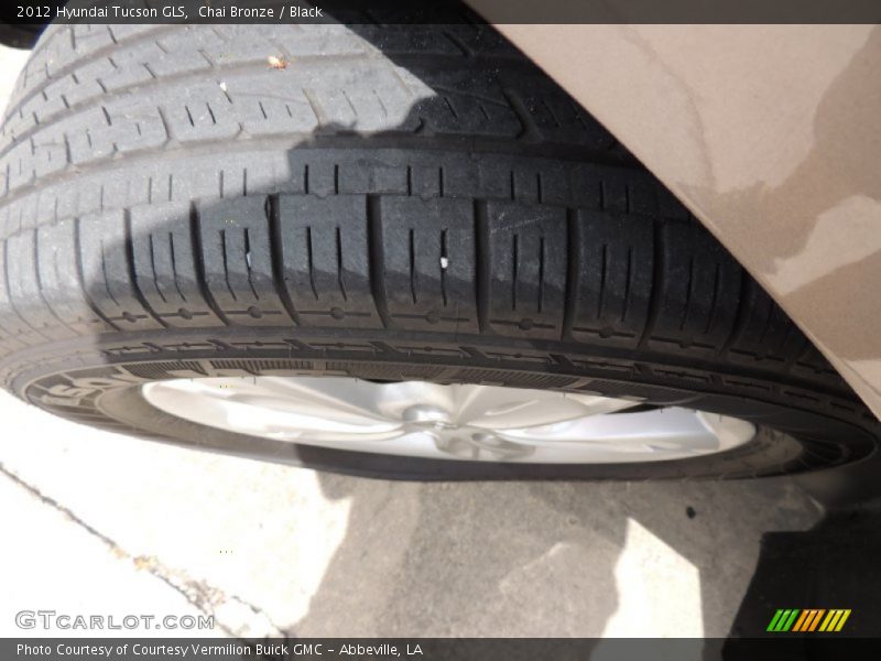 Chai Bronze / Black 2012 Hyundai Tucson GLS