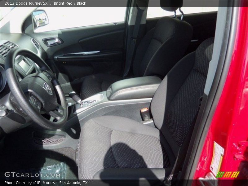 Bright Red / Black 2013 Dodge Journey SXT