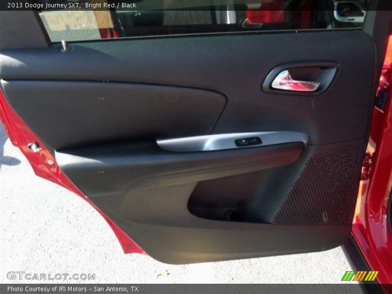 Bright Red / Black 2013 Dodge Journey SXT