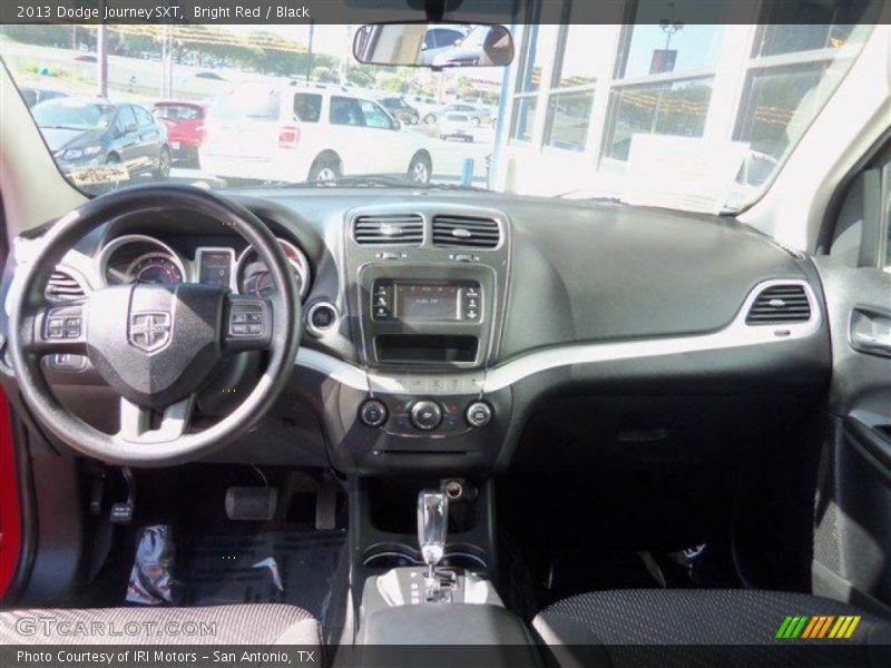 Bright Red / Black 2013 Dodge Journey SXT