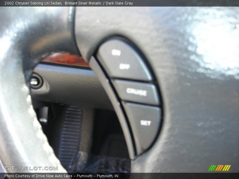 Brilliant Silver Metallic / Dark Slate Gray 2002 Chrysler Sebring LXi Sedan