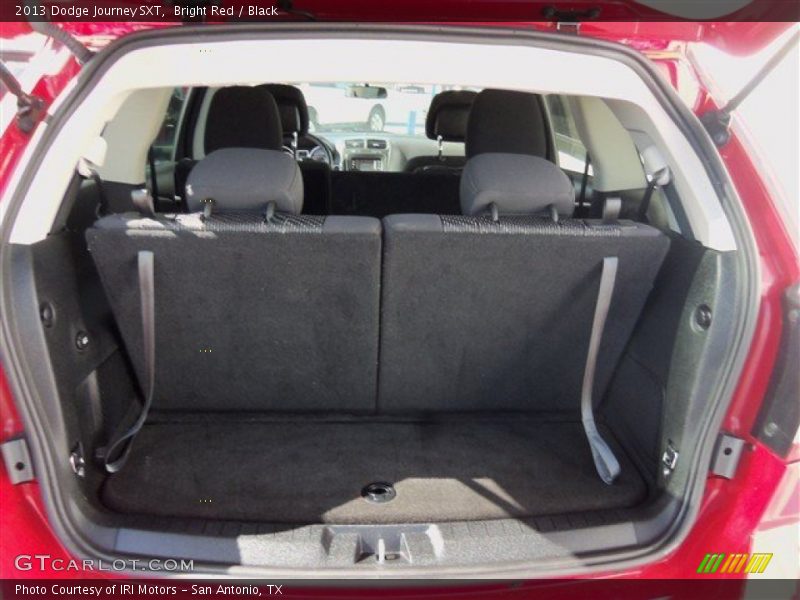Bright Red / Black 2013 Dodge Journey SXT
