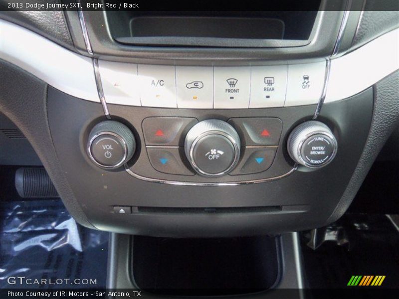 Bright Red / Black 2013 Dodge Journey SXT