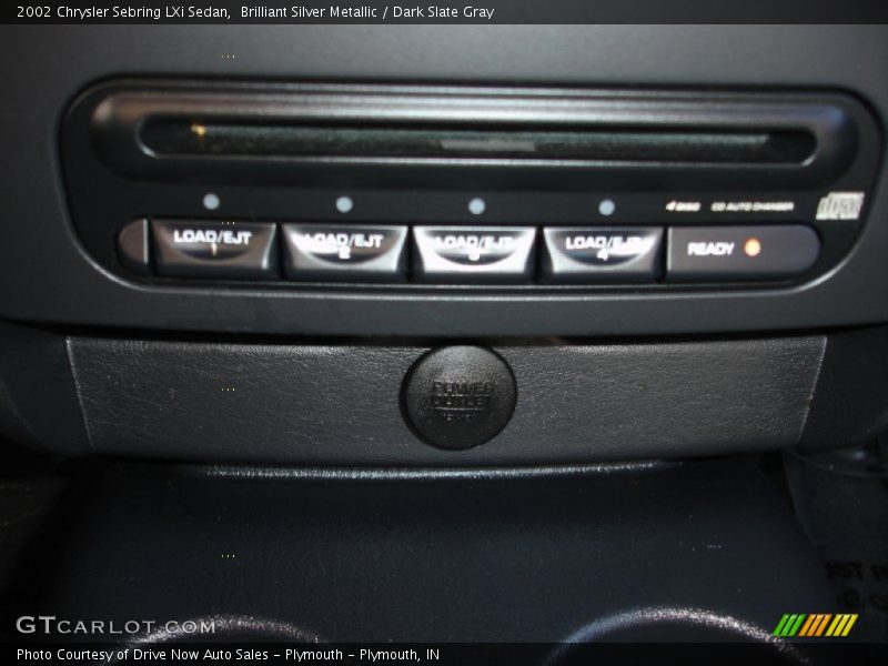 Brilliant Silver Metallic / Dark Slate Gray 2002 Chrysler Sebring LXi Sedan
