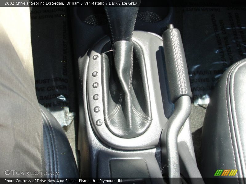 Brilliant Silver Metallic / Dark Slate Gray 2002 Chrysler Sebring LXi Sedan