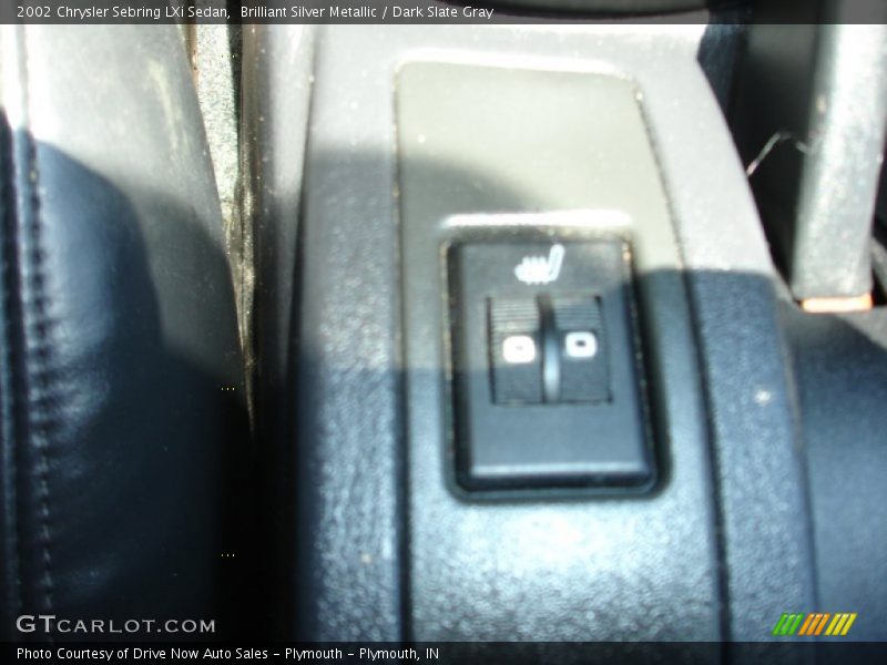 Brilliant Silver Metallic / Dark Slate Gray 2002 Chrysler Sebring LXi Sedan