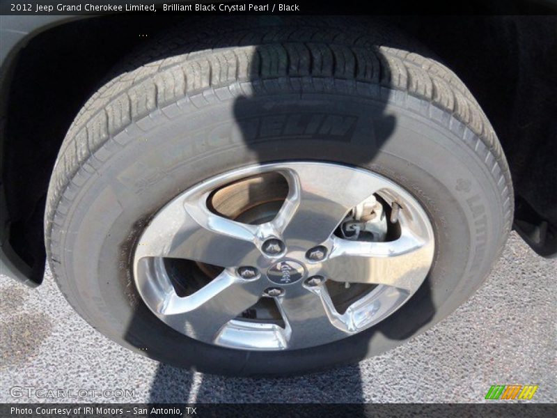 Brilliant Black Crystal Pearl / Black 2012 Jeep Grand Cherokee Limited