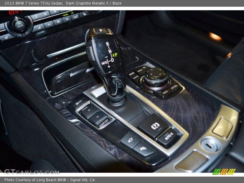 Dark Graphite Metallic II / Black 2013 BMW 7 Series 750Li Sedan