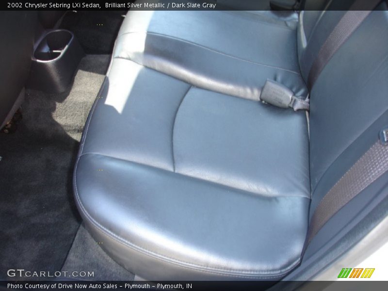 Brilliant Silver Metallic / Dark Slate Gray 2002 Chrysler Sebring LXi Sedan