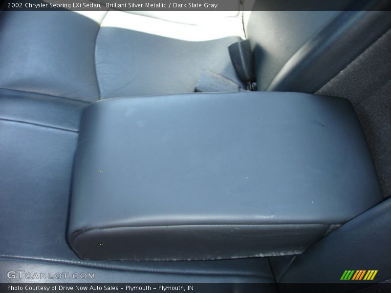 Brilliant Silver Metallic / Dark Slate Gray 2002 Chrysler Sebring LXi Sedan