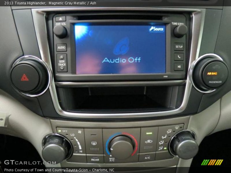 Magnetic Gray Metallic / Ash 2013 Toyota Highlander