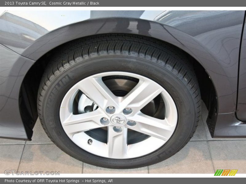 Cosmic Gray Metallic / Black 2013 Toyota Camry SE