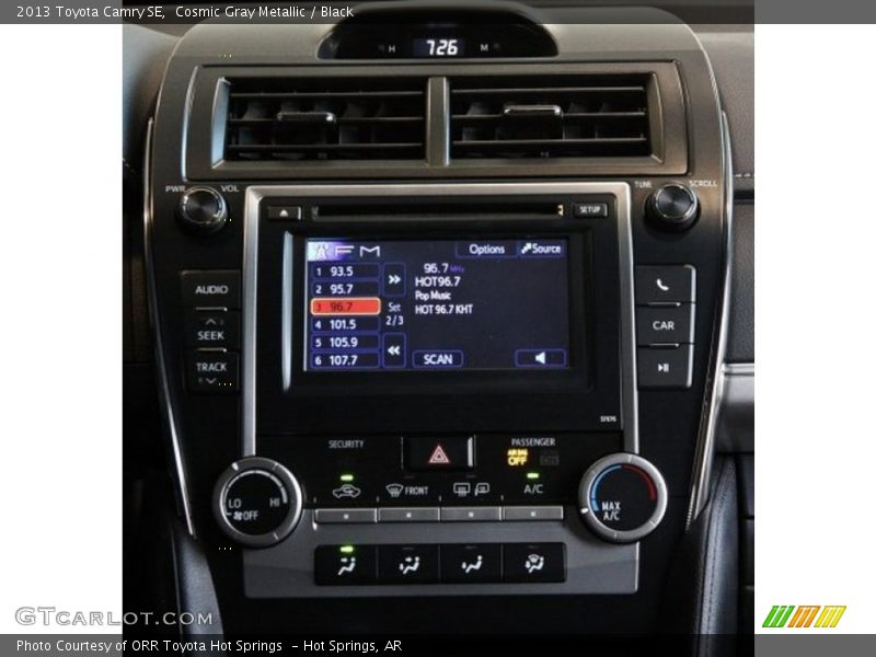 Cosmic Gray Metallic / Black 2013 Toyota Camry SE