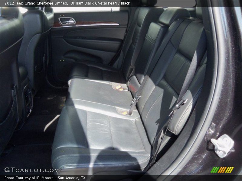 Brilliant Black Crystal Pearl / Black 2012 Jeep Grand Cherokee Limited