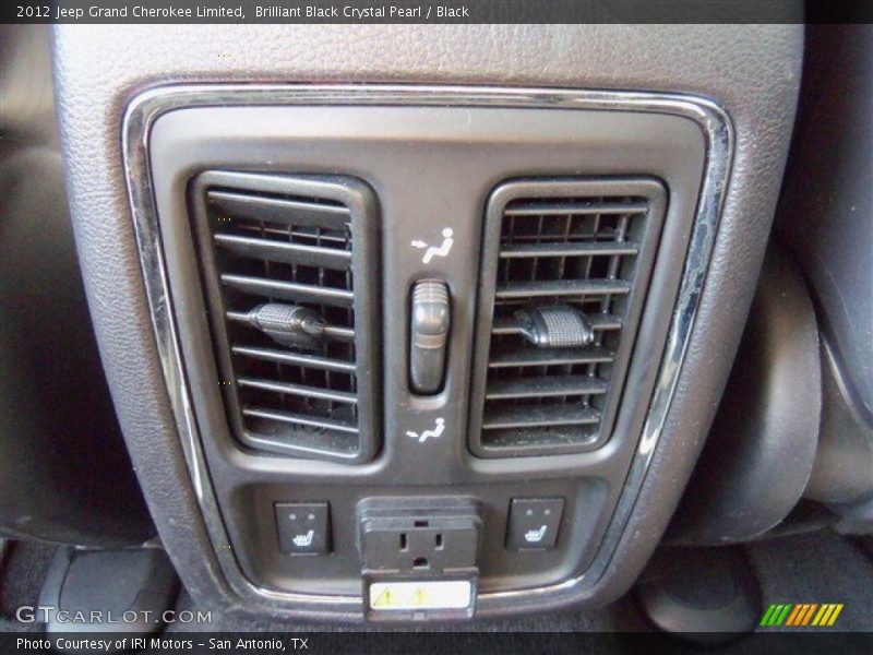 Brilliant Black Crystal Pearl / Black 2012 Jeep Grand Cherokee Limited