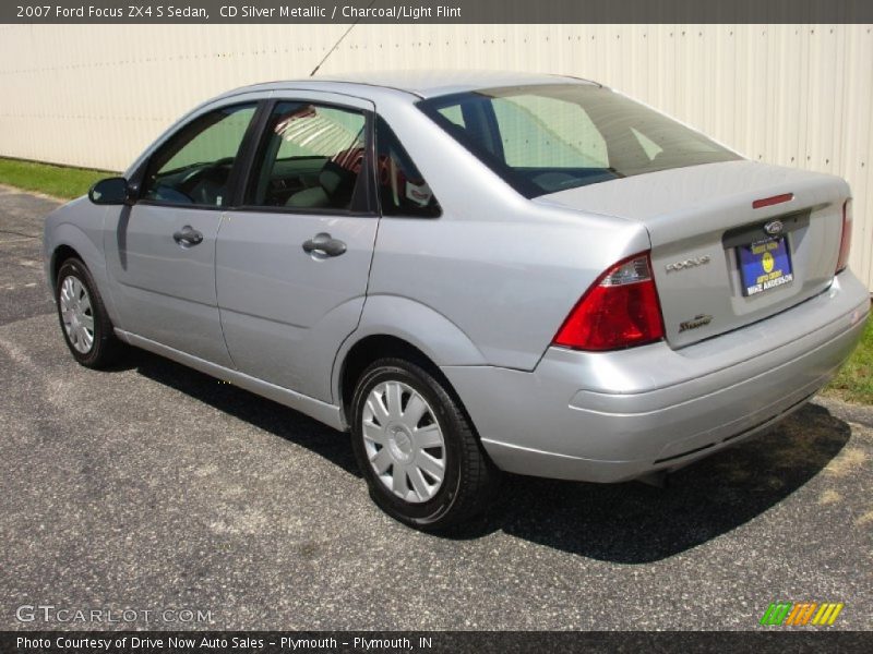 CD Silver Metallic / Charcoal/Light Flint 2007 Ford Focus ZX4 S Sedan