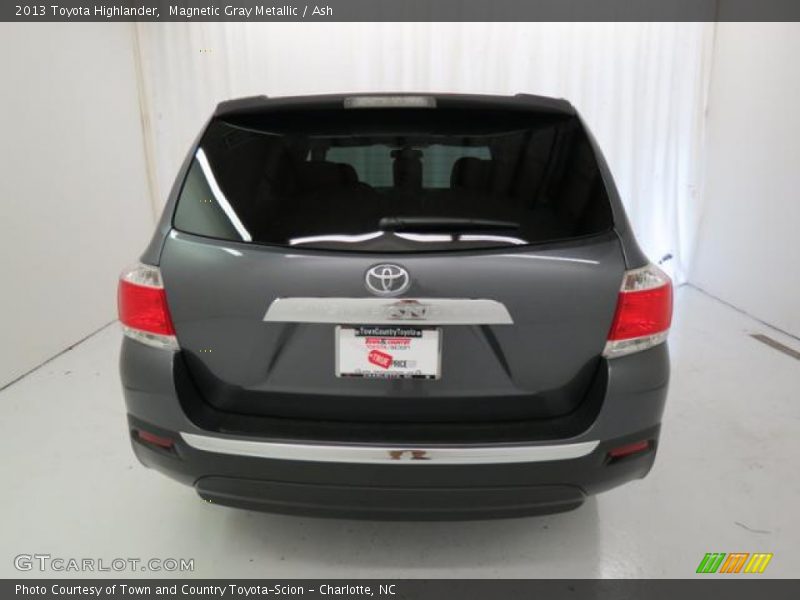 Magnetic Gray Metallic / Ash 2013 Toyota Highlander