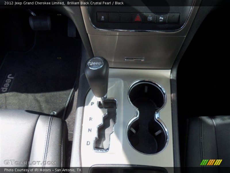 Brilliant Black Crystal Pearl / Black 2012 Jeep Grand Cherokee Limited