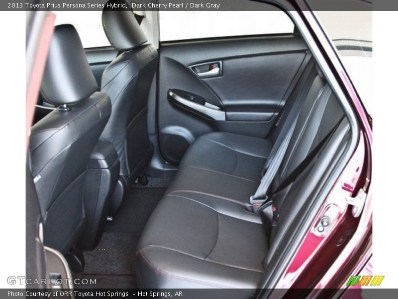 Dark Cherry Pearl / Dark Gray 2013 Toyota Prius Persona Series Hybrid