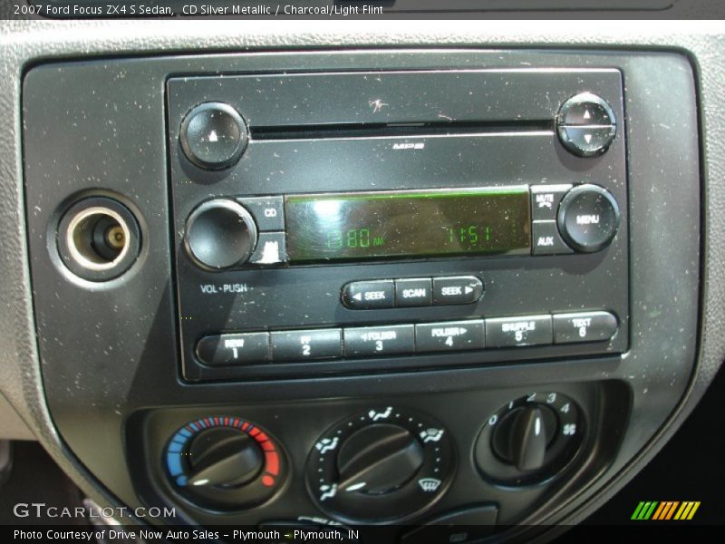 CD Silver Metallic / Charcoal/Light Flint 2007 Ford Focus ZX4 S Sedan