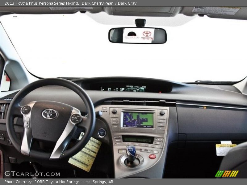 Dark Cherry Pearl / Dark Gray 2013 Toyota Prius Persona Series Hybrid