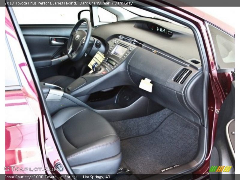 Dark Cherry Pearl / Dark Gray 2013 Toyota Prius Persona Series Hybrid