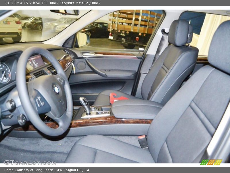 Black Sapphire Metallic / Black 2013 BMW X5 xDrive 35i