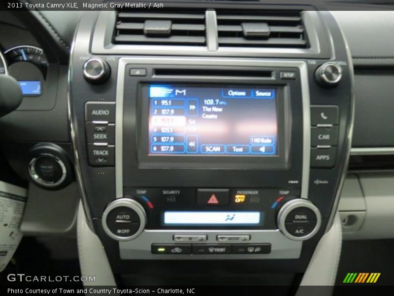 Magnetic Gray Metallic / Ash 2013 Toyota Camry XLE