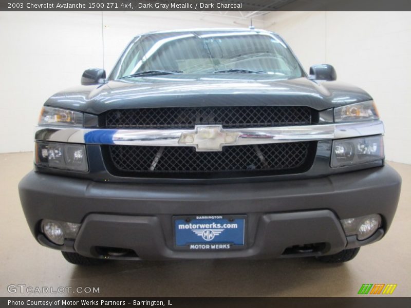 Dark Gray Metallic / Dark Charcoal 2003 Chevrolet Avalanche 1500 Z71 4x4