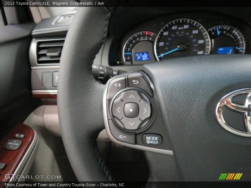 Magnetic Gray Metallic / Ash 2013 Toyota Camry XLE