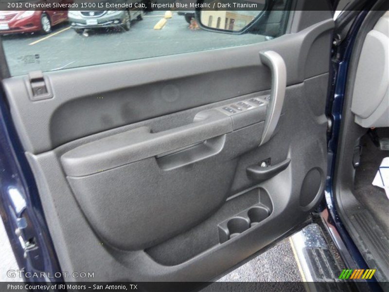 Imperial Blue Metallic / Dark Titanium 2012 Chevrolet Silverado 1500 LS Extended Cab