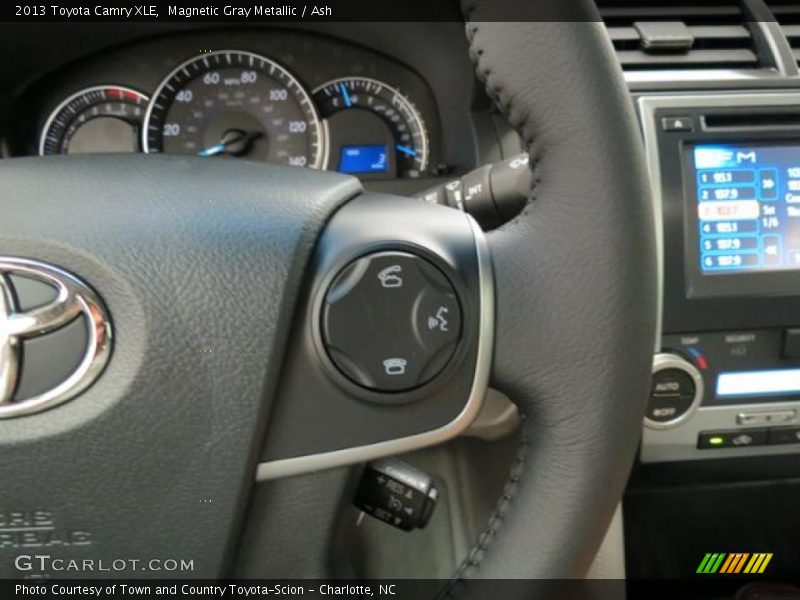 Magnetic Gray Metallic / Ash 2013 Toyota Camry XLE