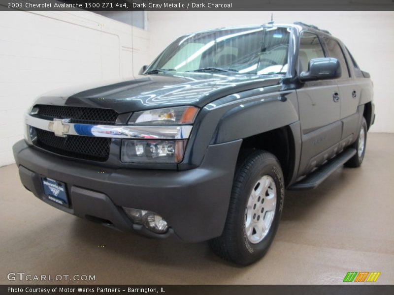 Dark Gray Metallic / Dark Charcoal 2003 Chevrolet Avalanche 1500 Z71 4x4