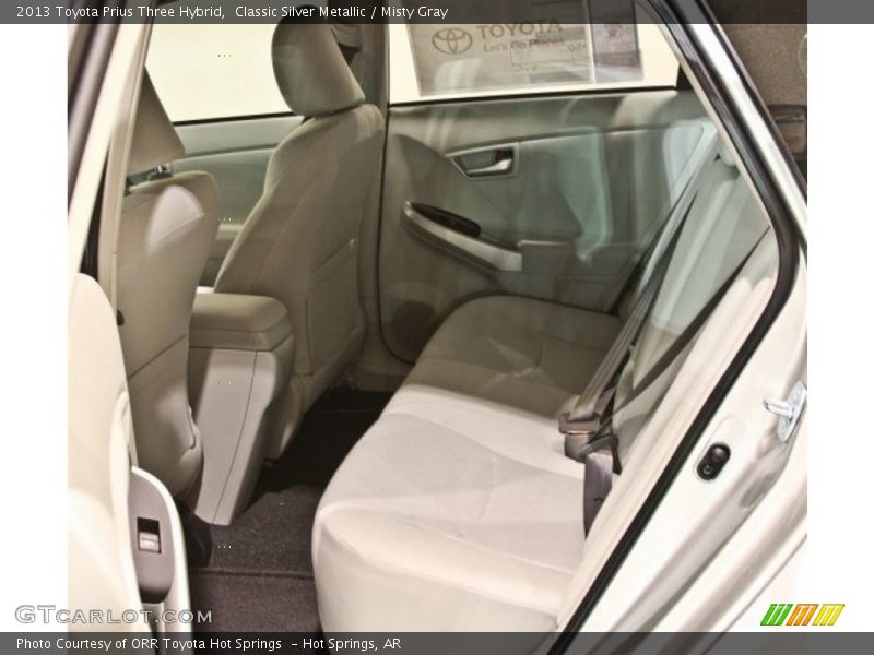 Classic Silver Metallic / Misty Gray 2013 Toyota Prius Three Hybrid
