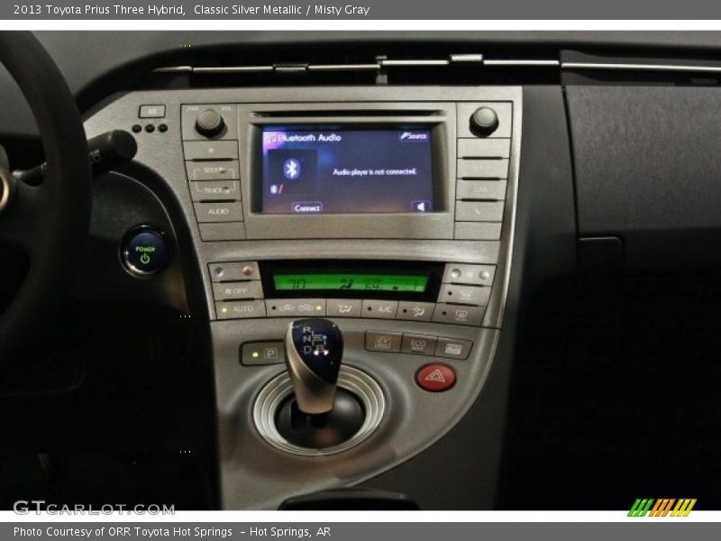 Classic Silver Metallic / Misty Gray 2013 Toyota Prius Three Hybrid