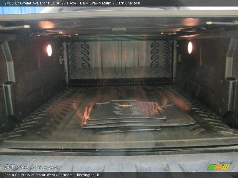 Dark Gray Metallic / Dark Charcoal 2003 Chevrolet Avalanche 1500 Z71 4x4