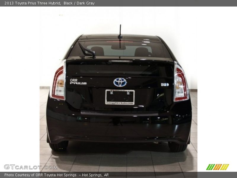 Black / Dark Gray 2013 Toyota Prius Three Hybrid