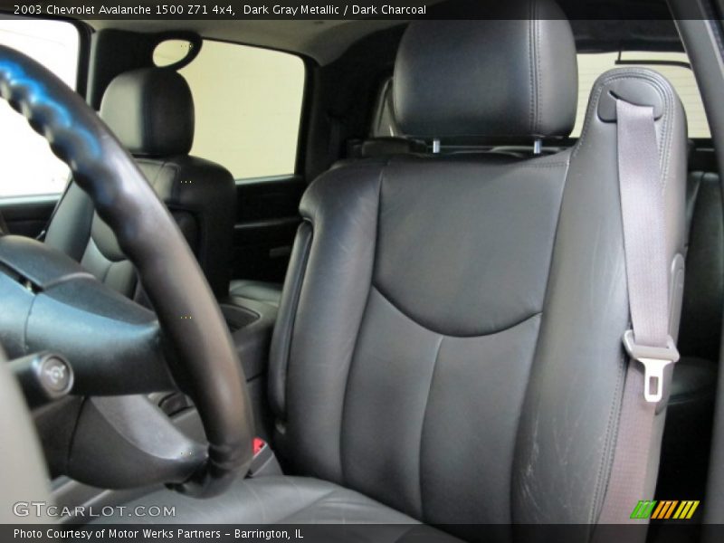 Dark Gray Metallic / Dark Charcoal 2003 Chevrolet Avalanche 1500 Z71 4x4