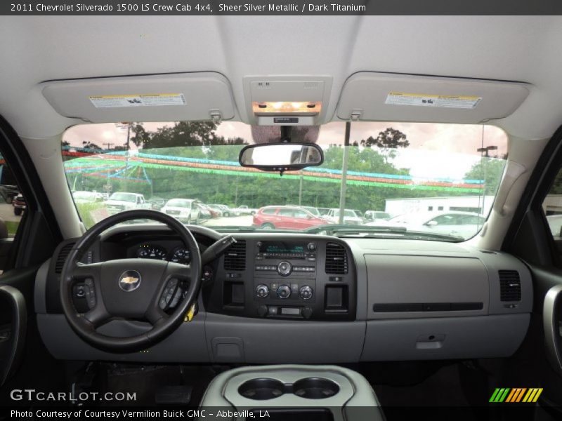 Dashboard of 2011 Silverado 1500 LS Crew Cab 4x4