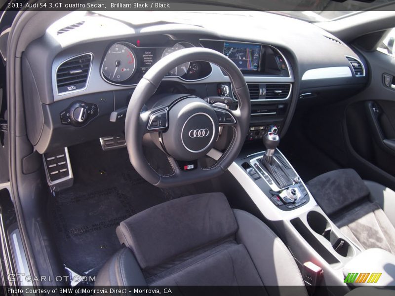 Brilliant Black / Black 2013 Audi S4 3.0T quattro Sedan