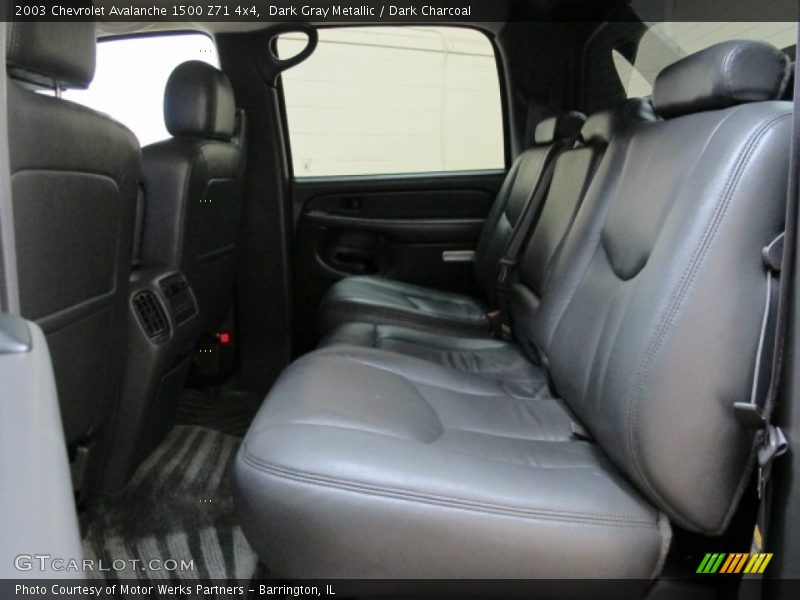 Dark Gray Metallic / Dark Charcoal 2003 Chevrolet Avalanche 1500 Z71 4x4