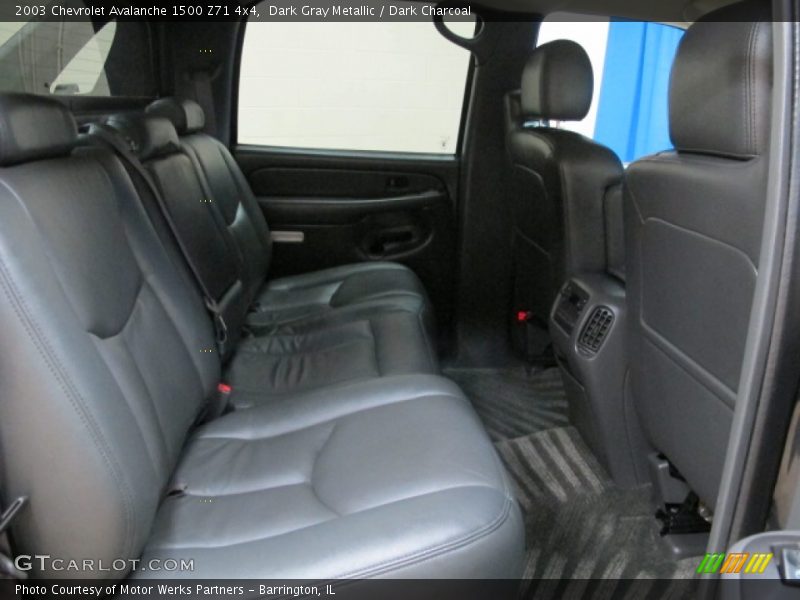 Dark Gray Metallic / Dark Charcoal 2003 Chevrolet Avalanche 1500 Z71 4x4