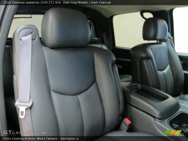 Dark Gray Metallic / Dark Charcoal 2003 Chevrolet Avalanche 1500 Z71 4x4
