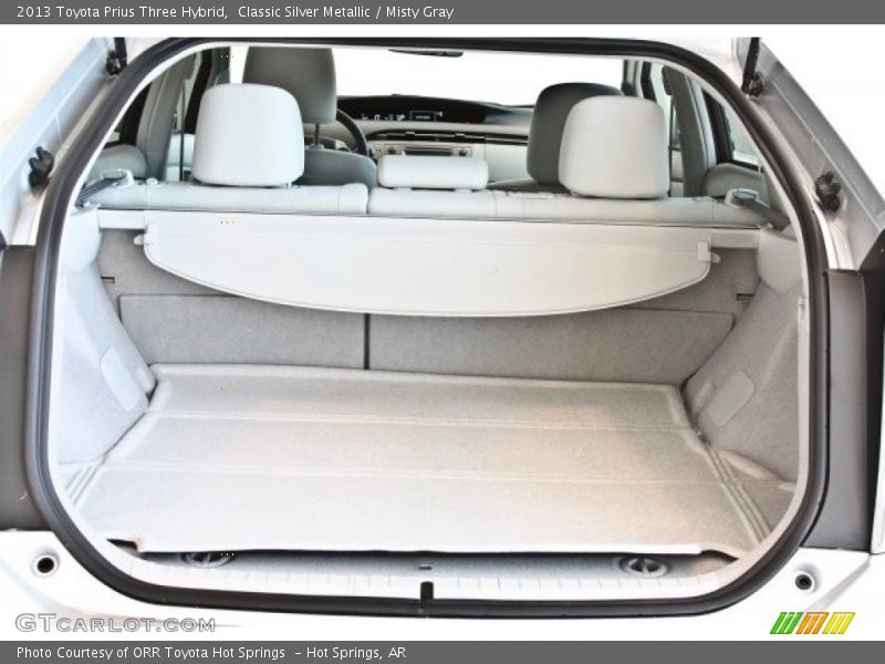 Classic Silver Metallic / Misty Gray 2013 Toyota Prius Three Hybrid