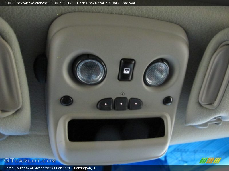 Dark Gray Metallic / Dark Charcoal 2003 Chevrolet Avalanche 1500 Z71 4x4