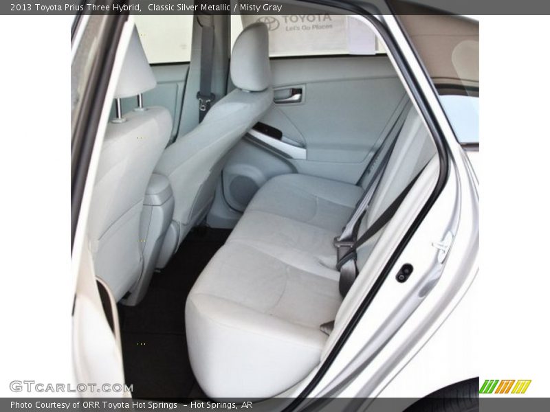 Classic Silver Metallic / Misty Gray 2013 Toyota Prius Three Hybrid