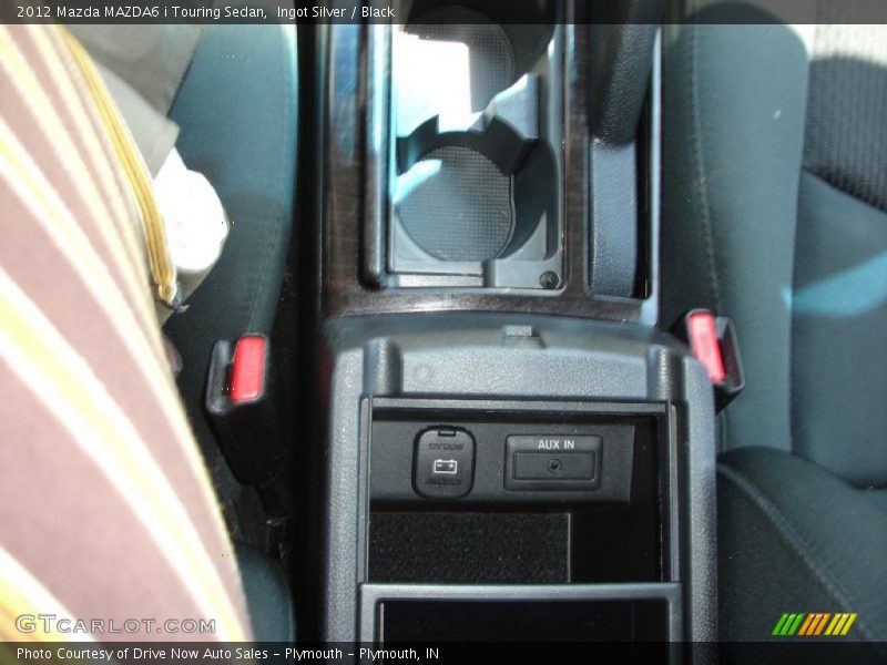 Ingot Silver / Black 2012 Mazda MAZDA6 i Touring Sedan