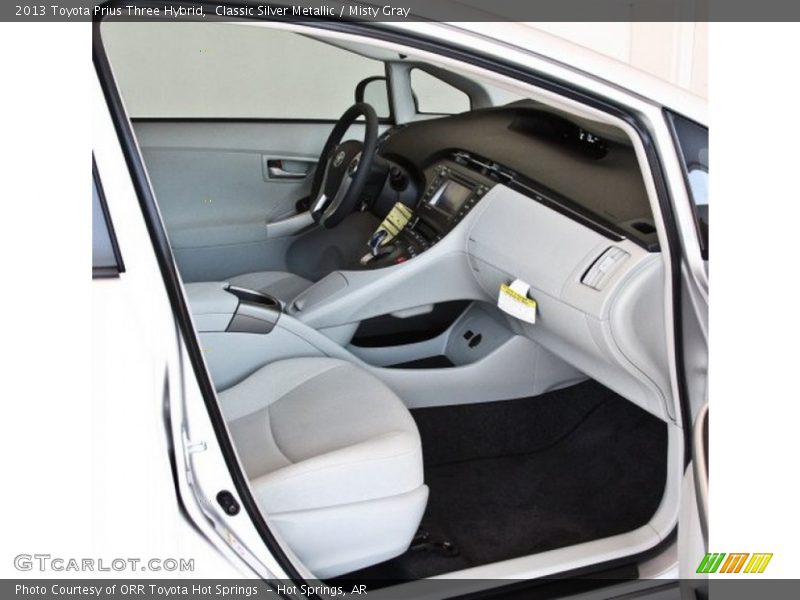 Classic Silver Metallic / Misty Gray 2013 Toyota Prius Three Hybrid